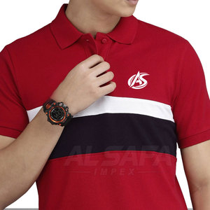 เสื้อโปโลผู้ชายสีพื้นแบบใหม่ คุณภาพดี เสื้อโปโลผู้ชายใส่หน้าร้อน - Product Image 5