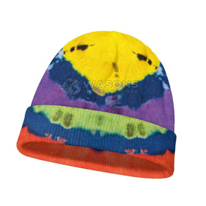 Colorful Beanie <b>Hat</b> <b>Winter</b> Menswear Womenswear Adult Wear Soft Breathable Elastic Fit - Product Image 3