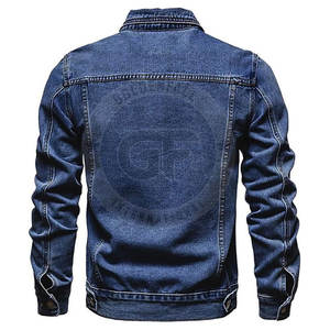 Chaqueta de Mezclilla para Hombre, Nueva Llegada, Calidad Premium, Invierno, Informal, Transpirable, para Adultos - Product Image 2