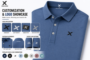 Polo de sport et de golf pour hommes X Sports City, manches courtes, tissu performant, multicolores, respirant, logo personnalisé, vêtements de sport, vente chaude - Product Image 5
