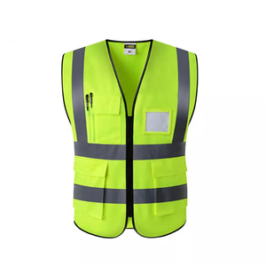Gilet de sécurité industriel personnalisé en gros, fabricant OEM, fournisseur, polyester 120-160 GSM, fabrication en vrac sous marque privée - Product Image 2