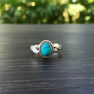 Designer <b>Turquoise</b> Fashion <b>Ring</b> 3.5 Grams - Product Image 3