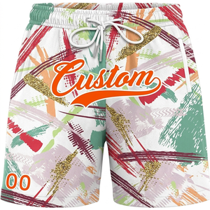 Shorts de basketball décontractés personnalisés en polyester/coton, respirants, séchage rapide, poches latérales, cordons de serrage, dernières créations pour les clubs - Product Image 1