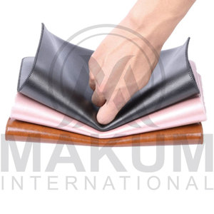 Brown Leather <b>Laptop</b> <b>Sleeve</b> with Flap Closure for Portable Protection PU Leather Customized - Product Image 4