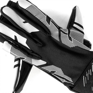 Gants de course au design sportif pour hommes, en polyester chaud, résistants à l'eau, doublure douce, antidérapants, tissu durable, gants de course sportifs - Product Image 2