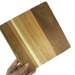 Tabla de cortar de madera maciza gruesa |   Tabla de Cortar Resistente para Uso en Restaurantes, Hoteles y Servicios de Catering - Product Image 4