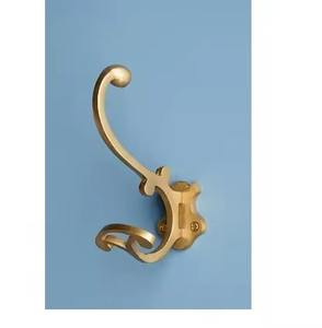 Elegant Metal Wall <b>Hooks</b> Heavy Duty Wall Mounted Coat Hat Holder Entryway Organizer For Home Bathroom <b>Kitchen</b> Storage Solution - Product Image 2