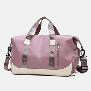 Sac de sport en denim polyester résistant à l'eau, best-seller, service OEM, capacité 30-40L, unisexe - Product Image 3