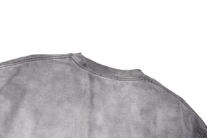 Camiseta Personalizada Lavada al por Mayor, Camiseta Vintage Lisa, Camiseta Gráfica para Hombre, Camiseta Extra Grande de Hip Hop, 100% Algodón, Camiseta Gruesa Lavada al Ácido - Product Image 5