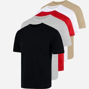 Camisetas personalizadas 100% algodón para hombre, corte regular, manga corta, secado rápido frontal, anti-UV, transpirables, fabricante OEM ODM, ropa urbana. - Product Image 6
