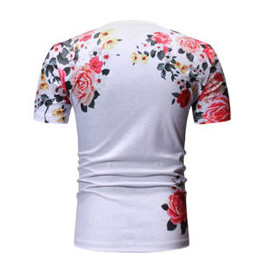 Nueva camiseta de moda personalizada a precio económico, 100% algodón para hombre, corte holgado, estampada, fabricación sostenible, camiseta de sublimación para hombre - Product Image 2
