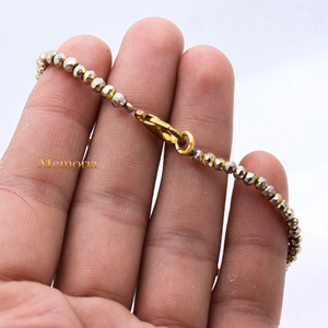 Bracelet en argent sterling 925 massif à facettes avec fermoir plaqué or, Memoria Jewels, vente en gros - Product Image 4