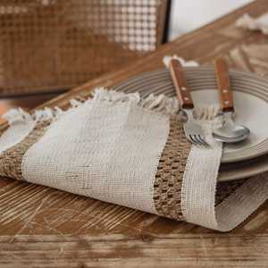 Eco Friendly Jute <b>Table</b> <b>Runner</b> – Rustic Natural Fiber <b>Table</b> Decor for <b>Dining</b> <b>Table</b> and Interior Styling - Product Image 6