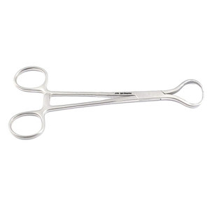 Pinzas para Sujetar Huesos de 7 Pulgadas con Mandíbula Dentada, Instrumento Quirúrgico Ortopédico de Acero Inoxidable, Manual, Reutilizable, de Precisión - Product Image 4