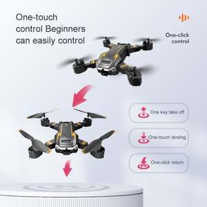 Dron Profesional S6 5G 8k Plegable con Sistema Global WIFI FPV, Imágenes Aéreas, Evitación de Obstáculos y 2 Baterías, Quadcopter para Niños - Product Image 5