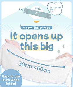 Toallitas Húmedas Dr. Heart Feminine Shower Sheet - Extra Grandes 60x30cm, Material de Rayón para el Cuidado de la Piel del Bebé, Toallitas para Todo el Cuerpo - Product Image 2