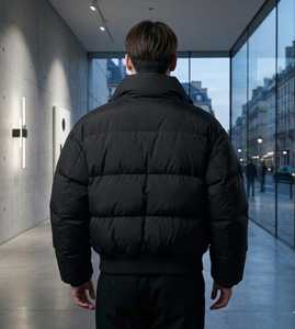 Custom Branded Lightweight Winter Puffer Jacket for Men Women Quilted Insulated <b>Coat</b> OEM ODM Wholesale Bulk Private Label - Product Image 5