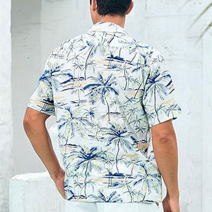 Camisas de Playa Modernas para Hombre, Diseño Ligero y Casual, Perfectas para el Verano y Vacaciones - Product Image 3