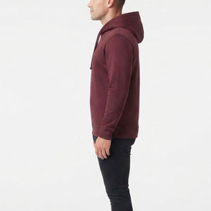 Sweat à capuche tendance pour homme, 100 % coton, décontracté, léger, respirant, avec poches, coupe confortable pour le quotidien et les activités de plein air - Product Image 3