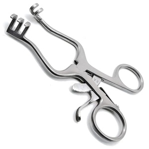 Retractor Weitlaner Blunt 3x4 Prong Quirúrgico Veterinario Retractor utilizable Nuevos retractores quirúrgicos personalizados de alta calidad - Product Image 1