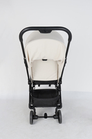 Poussette bébé pliable d'une seule main, luxe, système de voyage, OEM, nouvelle, légère