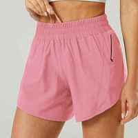 Nouveaux shorts de course actifs confortables à séchage rapide et extensibles avec tissu doux, taille élastique et design antidérapant pour femmes