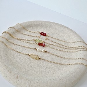 Gold Pearl <b>Bracelet</b> Natural Pearl <b>Bracelet</b> for Women Dainty Jewelry June Birthstone Elegant Handmade Gift for Her - Product Image 3