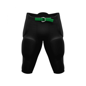 Mens <b>Padded</b> American Football Pants Belt Closure Fitted Athletic Practice Game Performance Sportswear Adult Football Apparel - Product Image 6