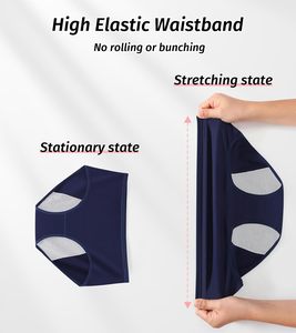 Ropa Interior Menstrual para Mujer de Uso Diario, Resistente a Fugas, con Núcleo Absorbente, Tejido Transpirable, Suave, Elástico y Seguro, Reutilizable - Product Image 6