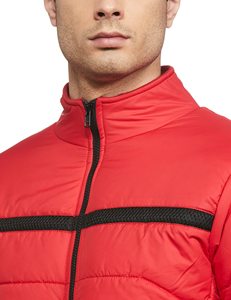 Parkas d'hiver pour hommes de bonne qualité, chauds, épais, unis, à capuche, décontractés, coupe slim, avec fermeture éclair et poches, en duvet matelassé - Product Image 4