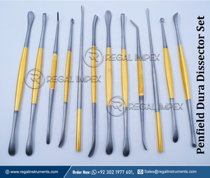 Juego Completo de Disectores Penfield, Instrumentos de Neurocirugía, Columna Vertebral, Bajo MOQ, Acero Inoxidable, Metal - Product Image 4