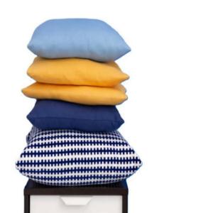 Housse de coussin carrée en coton 100% de haute qualité, séchage rapide, lavable, imprimé brodé à pois, housse de coussin décorative pour la maison, douce - Product Image 3