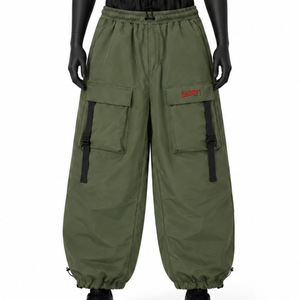 Pantalon de snowboard ample imperméable coupe-vent respirant pour homme et femme, pantalon cargo de ski d'hiver, coupe ample, pantalon de sport d'extérieur - Product Image 1