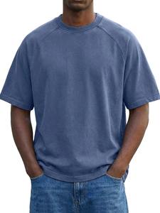 T-shirt unisexe surdimensionné en coton épais de haute qualité, personnalisable avec impression sur mesure - Product Image 3