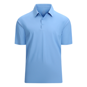 Polo homme 100% coton haute qualité, grandes tailles disponibles, toutes les couleurs, impression personnalisée du logo. - Product Image 1