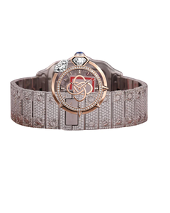 Luxury Moissanite Diamond Watch Men Full Pave VVS Moissanite Stones Stainless Steel <b>Automatic</b> <b>Wristwatch</b> - Product Image 4