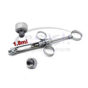 13-Piece Steel Dental Implant Surgery Kit CE Elevator Forceps Syringe Scalpel Handle Cassette Curettes More By <b>Blush</b> Surgical - Product Image 3
