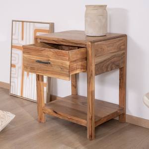 Mesita de noche o mesita auxiliar Vandana Golden Form con cajón Conoa - Product Image 5