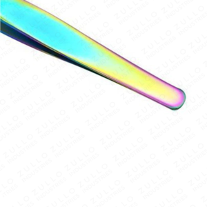 Professional Rainbow Titanium Coated Eyelash Tweezers Stainless Steel Custom Label Precision Lash Extension Applicator <b>Tool</b> - Product Image 4