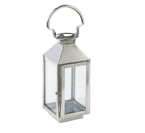 Classic Premium Quality Square Metal Glass <b>Lanterns</b> <b>Set</b> of 2 Modern Bronze Handmade Christmas Easter Valentine's Day Decor - Product Image 6