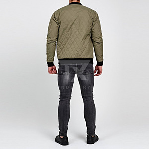 Chaquetas Bomber con Cremallera Transpirables de Invierno de Alta Calidad con Logotipo y Diseño Personalizados, Múltiples Colores para Hombre, Estilo Urbano - Product Image 3
