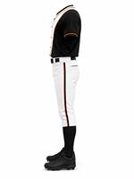 Ensemble d'uniformes de baseball d'été personnalisés haut de gamme, maillot et pantalon sublimés pour équipe, respirant, séchage rapide, vêtements de sport écologiques