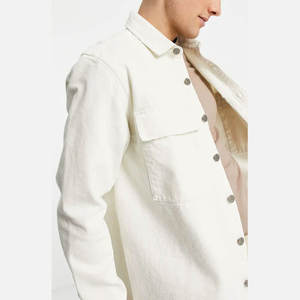 Camisa de Mezclilla Premium para Hombre AL-TAUL IMPEX 2025, Transpirable, Ecológica, Casual, Colores y Tallas Personalizadas, Venta al Por Mayor OEM - Product Image 4