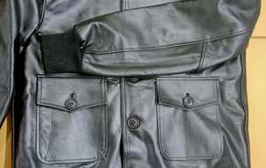 Chaqueta de Piel de Oveja Auténtica con Forro de Piel, Prenda de Invierno Premium, Chaqueta de Piel de Oveja Genuina de Diseñador con Logotipo Frontal y Piel - Product Image 3