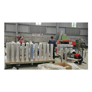 Bolardo de advertencia de acero, bolardos de advertencia de acero inoxidable, fabricación personalizada con tratamiento de superficie de acero inoxidable de Vietnam - Product Image 4