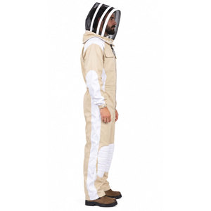 Traje de Apicultura de Poliéster Transpirable de Alto Rendimiento, Ropa Protectora Ventilada con Cinta Reflectante FR y Velo Protector - Product Image 3