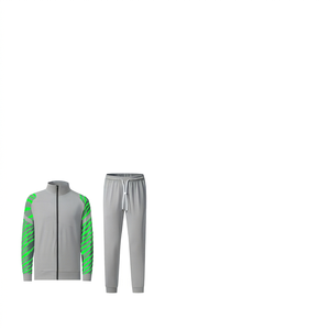 Latest Design Custom Plus Size Casual Wear 100% <b>Polyester</b> <b>Tracksuits</b> Pakistan Turn Collar Breathable Sweat-Wicking Fashionable - Product Image 2