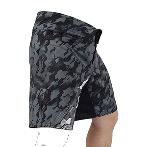 Different Color MMA Shorts for Sale 100% Polyester Breathable & Quick Dry Custom Logo Option Made in Pakistan - Product Image 4