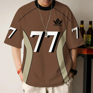 Custom Men's <b>White</b> 100% Cotton T-Shirt Short Sleeve O-Neck Regular Fit Casual Jersey Knitted <b>Plain</b> Blank <b>Tee</b> - Product Image 5