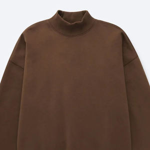 Premium Quality Fully Customized Casual Winter Solid Front Pullover Crew Neck Printed <b>Long</b> Women's Fleece <b>Sweatshirt</b> - Product Image 4